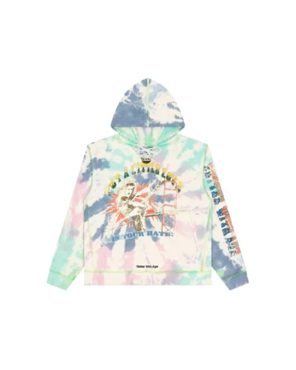 INSERT TIE DYE HOODIE